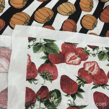 OEM NOMOQ Woven Printed 100% Cotton Poplin Fabric